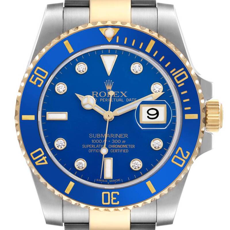 Respace™ - Rolex Submariner Date gold Blue